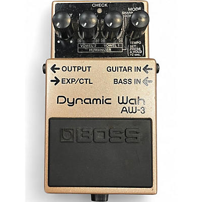 Used BOSS AW3 Dynamic Wah Effect Pedal