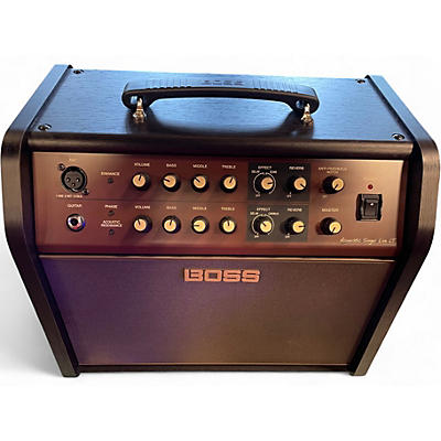 Used BOSS Acoustic Singer Live LT 60W 1x6.5 Acoustic Guitar Combo Amp