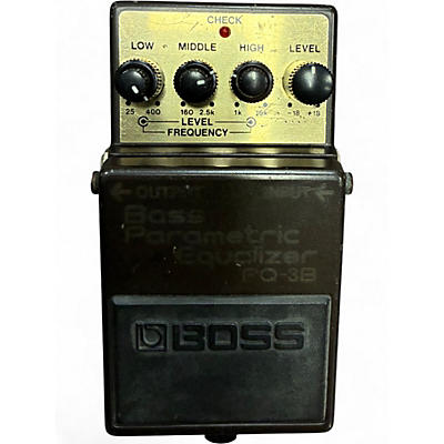 Used BOSS BASS PARAMETRIC EQ Bass Effect Pedal