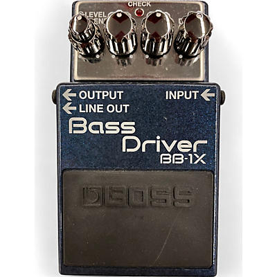 BOSS Used BOSS BB1X Bass Driver Bass Effect Pedal