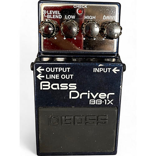 Used BOSS BB1X Bass Driver Bass Effect Pedal