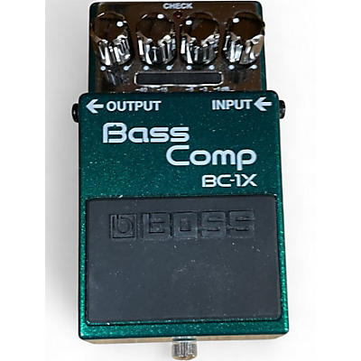 Used BOSS BC1X Bass Comp Bass Effect Pedal