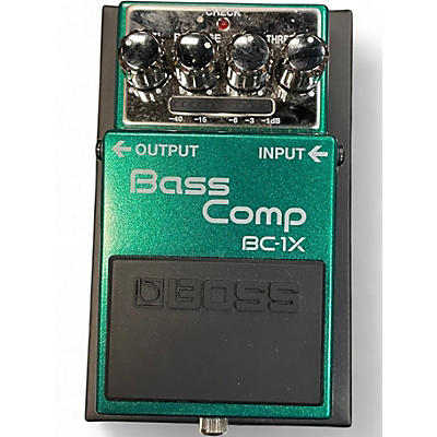 Used BOSS BC1X Bass Comp Bass Effect Pedal