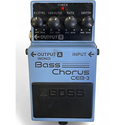 Used BOSS BC1X Bass Comp Bass Effect Pedal