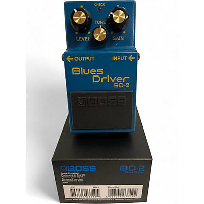 Used BOSS BD2 Blues Driver Effect Pedal