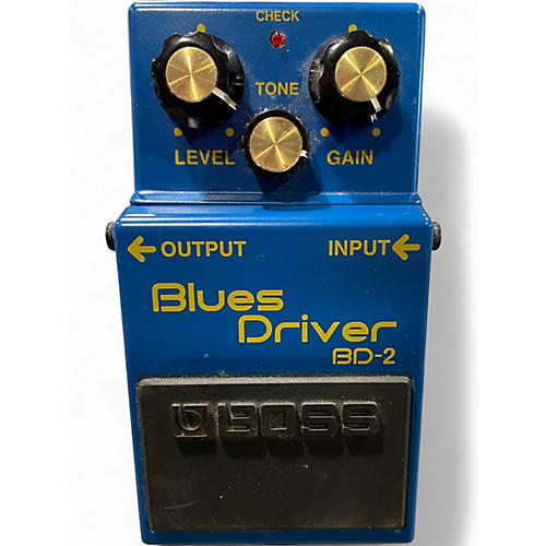 Used BOSS BD2 Blues Driver Effect Pedal