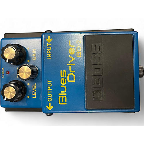 Used BOSS BD2 Blues Driver Effect Pedal