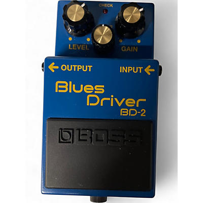 Used BOSS BD2 Blues Driver Effect Pedal