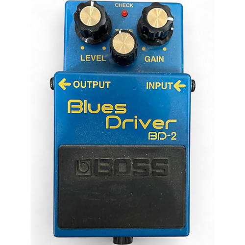 Used BOSS BD2 Blues Driver Effect Pedal