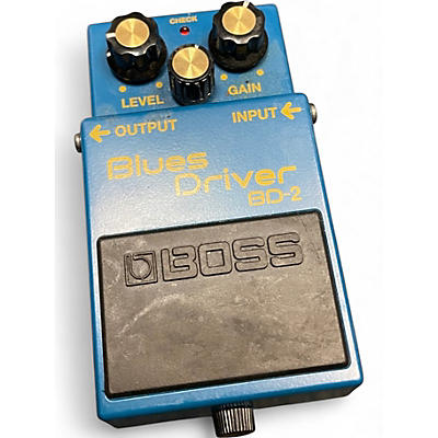 Used BOSS BD2 Blues Driver Effect Pedal