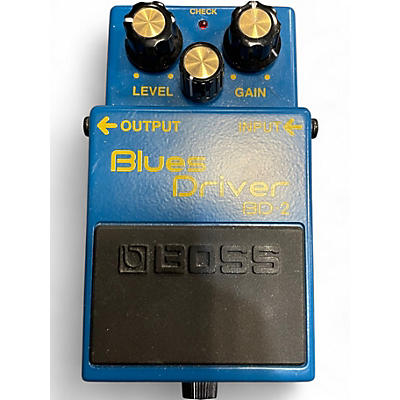 Used BOSS BD2 Blues Driver Effect Pedal