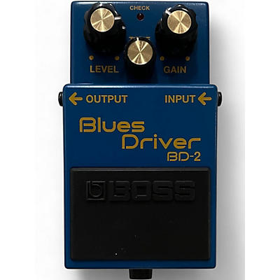 Used BOSS BD2 Blues Driver Effect Pedal