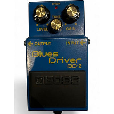 Used BOSS BD2 Blues Driver Effect Pedal