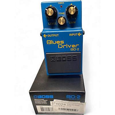 Used BOSS BD2 Blues Driver Effect Pedal