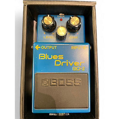 Used BOSS BD2 Blues Driver Effect Pedal