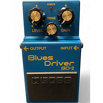 Used BOSS BD2 Blues Driver Effect Pedal