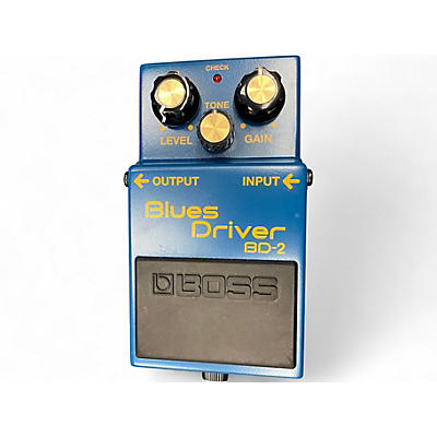 Used BOSS BD2 Blues Driver Effect Pedal