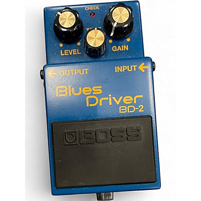 Used BOSS BD2 Blues Driver Effect Pedal