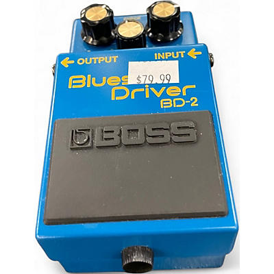 Used BOSS BD2 Blues Driver Effect Pedal