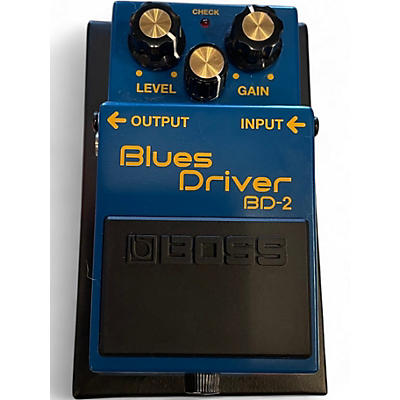 Used BOSS BD2 Blues Driver Effect Pedal