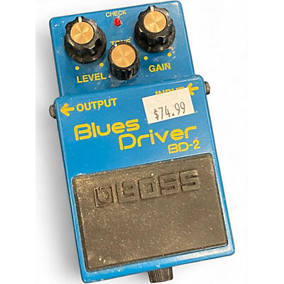 Used BOSS BD2 Blues Driver Effect Pedal