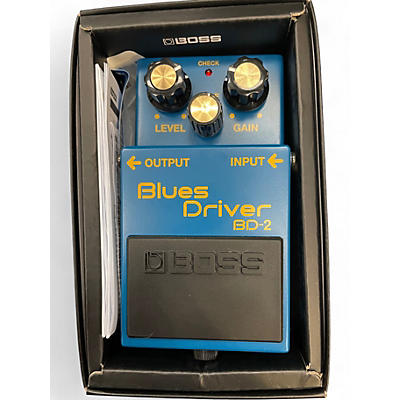 Used BOSS BD2 Blues Driver Effect Pedal