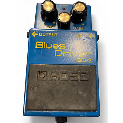 Used BOSS BD2 Blues Driver Effect Pedal