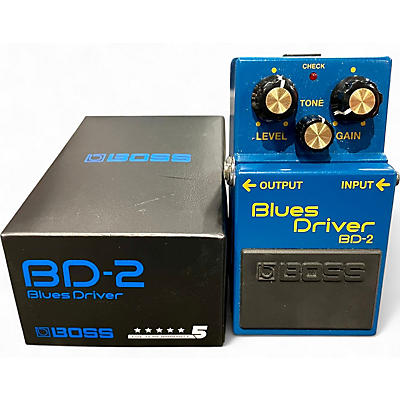 Used BOSS BD2 Blues Driver Effect Pedal