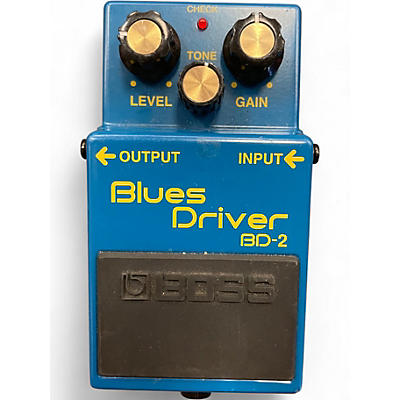 Used BOSS BD2 Blues Driver Effect Pedal