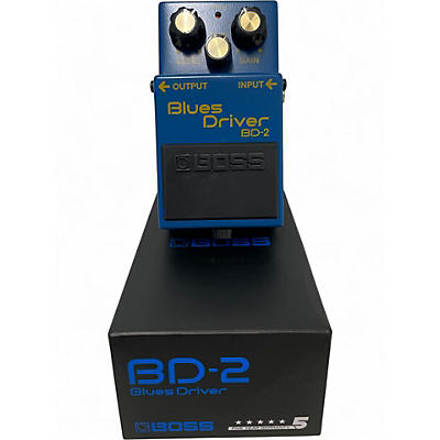Used BOSS BD2 Blues Driver Effect Pedal
