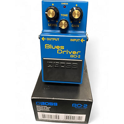 Used BOSS BD2 Blues Driver Effect Pedal