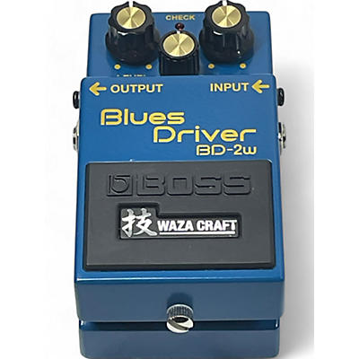 BOSS Used BOSS BD2W Blues Driver Waza Craft Effect Pedal