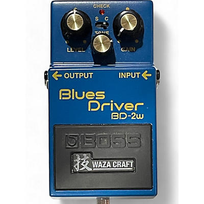 BOSS Used BOSS BD2W Blues Driver Waza Craft Effect Pedal