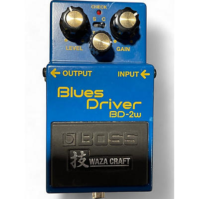 Used BOSS BD2W Blues Driver Waza Craft Effect Pedal