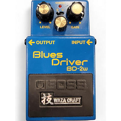 Used BOSS BD2W Blues Driver Waza Craft Effect Pedal