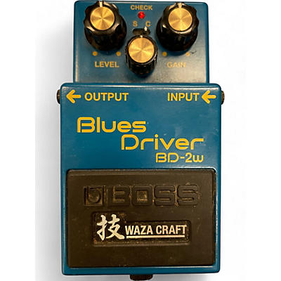 Used BOSS BD2W Blues Driver Waza Craft Effect Pedal