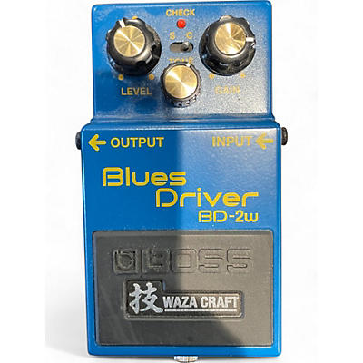 Used BOSS BD2W Blues Driver Waza Craft Effect Pedal