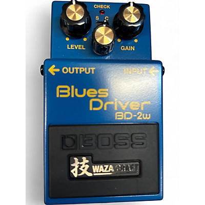 Used BOSS BD2W Blues Driver Waza Craft Effect Pedal