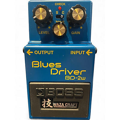 Used BOSS BD2W Blues Driver Waza Craft Effect Pedal