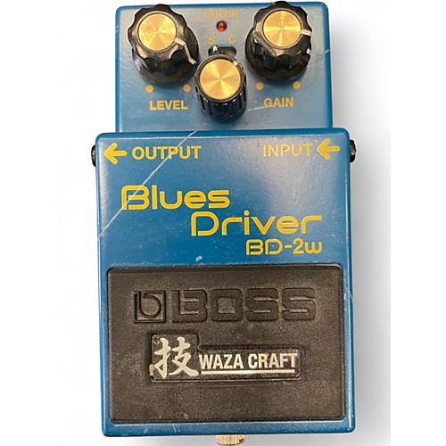 Used BOSS BD2W Blues Driver Waza Craft Effect Pedal