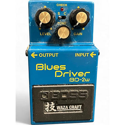 Used BOSS BD2W Blues Driver Waza Craft Effect Pedal