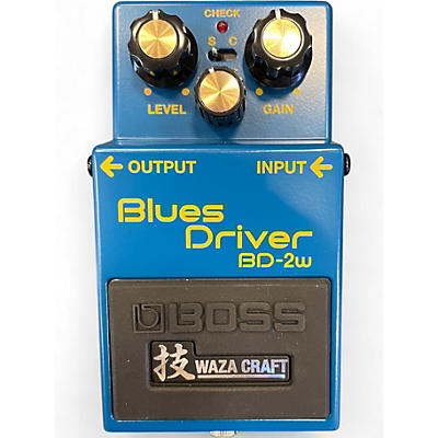 Used BOSS BD2W Blues Driver Waza Craft Effect Pedal