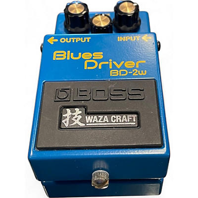 Used BOSS BD2W Blues Driver Waza Craft Effect Pedal
