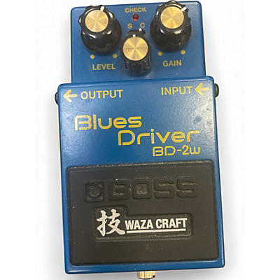 Used BOSS BD2W Blues Driver Waza Craft Effect Pedal
