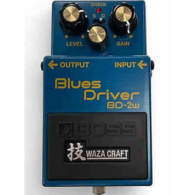 Used BOSS BD2W Blues Driver Waza Craft Effect Pedal