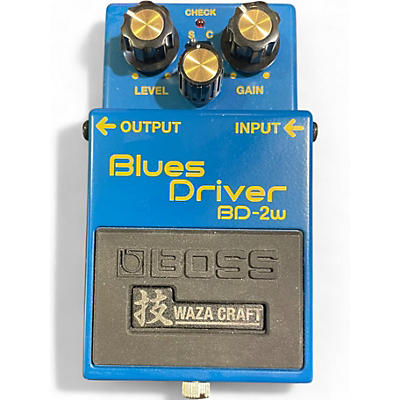 Used BOSS BD2W Blues Driver Waza Craft Effect Pedal