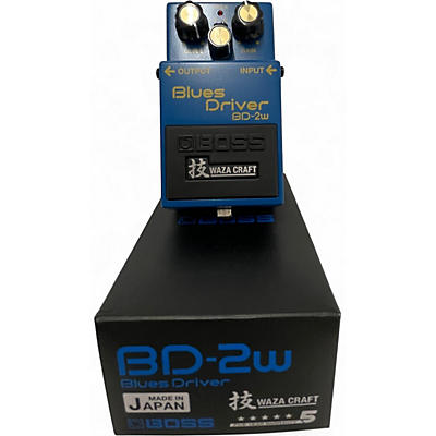 Used BOSS BD2W Blues Driver Waza Craft Effect Pedal