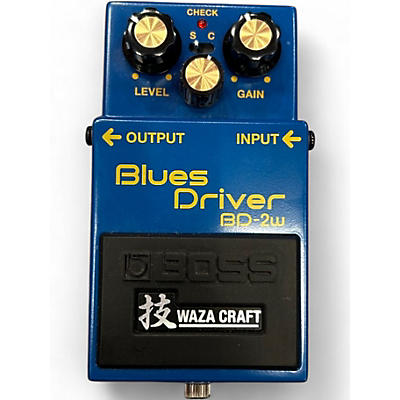 Used BOSS BD2W Blues Driver Waza Craft Effect Pedal