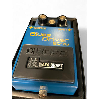 Used BOSS BD2W Blues Driver Waza Craft Effect Pedal