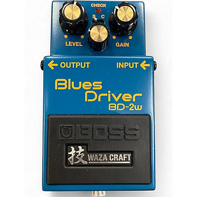 Used BOSS BD2W Blues Driver Waza Craft Effect Pedal
